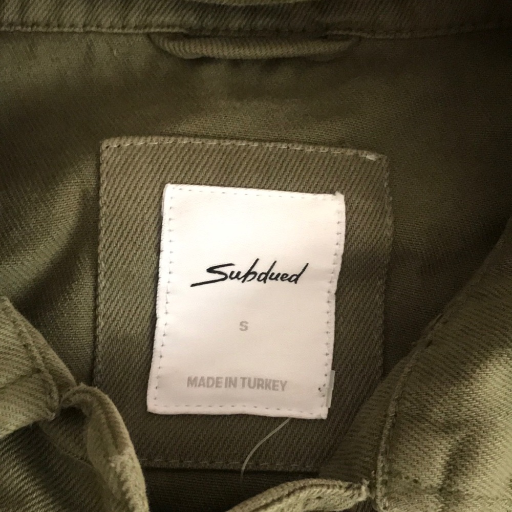 Cropped Army Jacket - Picture 3 of 4